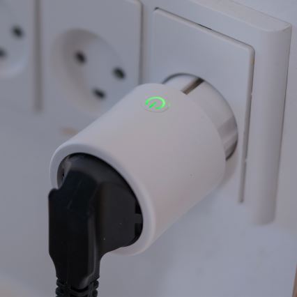 Osram - Älypistoke SMART+ MATTER SCHUKO 2300W/230V/10A Wi-Fi valkoinen
