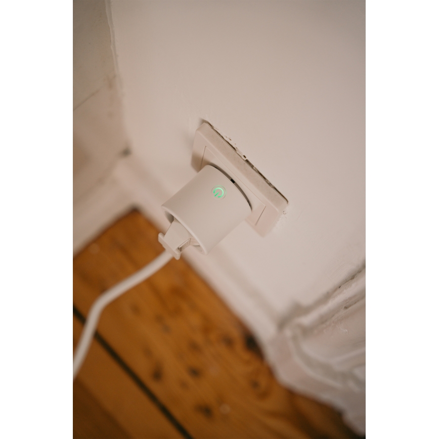 Osram - Älypistoke SMART+ MATTER SCHUKO 2300W/230V/10A Wi-Fi valkoinen