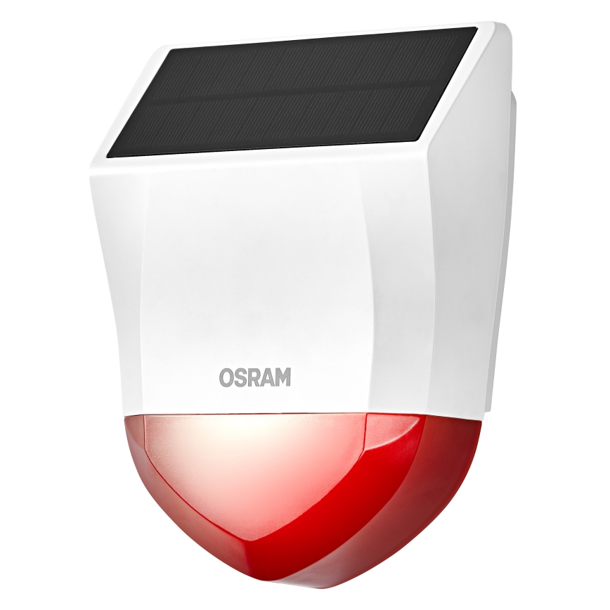 Osram - Aurinkokäyttöinen ulkohälytin SMART+ 5V IP65 Wi-Fi