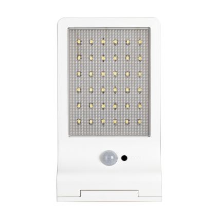 Osram - LED-aurinkokäyttöinen seinävalaisin tunnistimella DOORLED LED/3W/3,3V 2000 mAh IP44 valkoinen