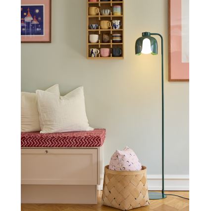 Osram - DECOR COROLLE lattiavalaisin 1xE27/15W/230V vihreä