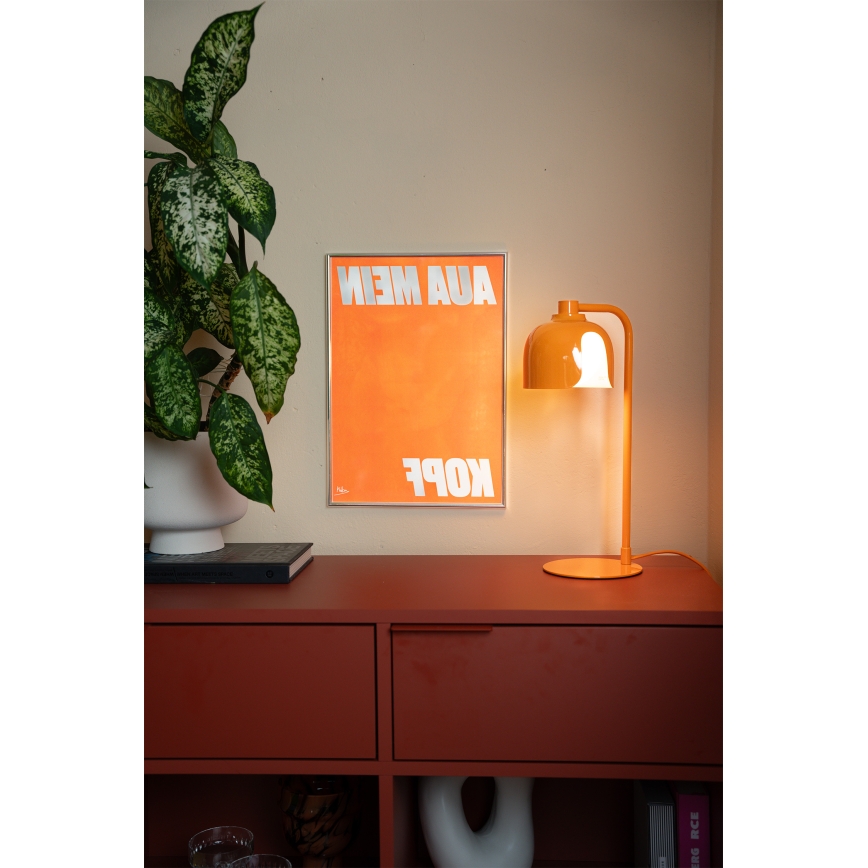 Osram - DECOR COROLLE pöytävalaisin 1xG9/20W/230V, oranssi
