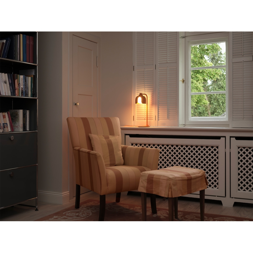 Osram - DECOR COROLLE pöytävalaisin 1xG9/20W/230V, oranssi