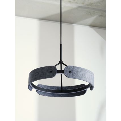 Osram - DECOR CURVE LED - vaijerikiinnitteinen riippuvalaisin LED/33W/230V, harmaa