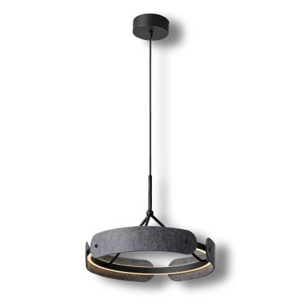 Osram - DECOR CURVE LED - vaijerikiinnitteinen riippuvalaisin LED/33W/230V, harmaa