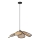 Osram - DECOR RATTAN riippuvalaisin johdolla 1xE27/15W/230V, halkaisija 58 cm, beige/musta