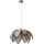 Osram - DECOR RATTAN riippuvalaisin langalla 1xE27/15W/230V, halkaisija 48 cm, beige/musta