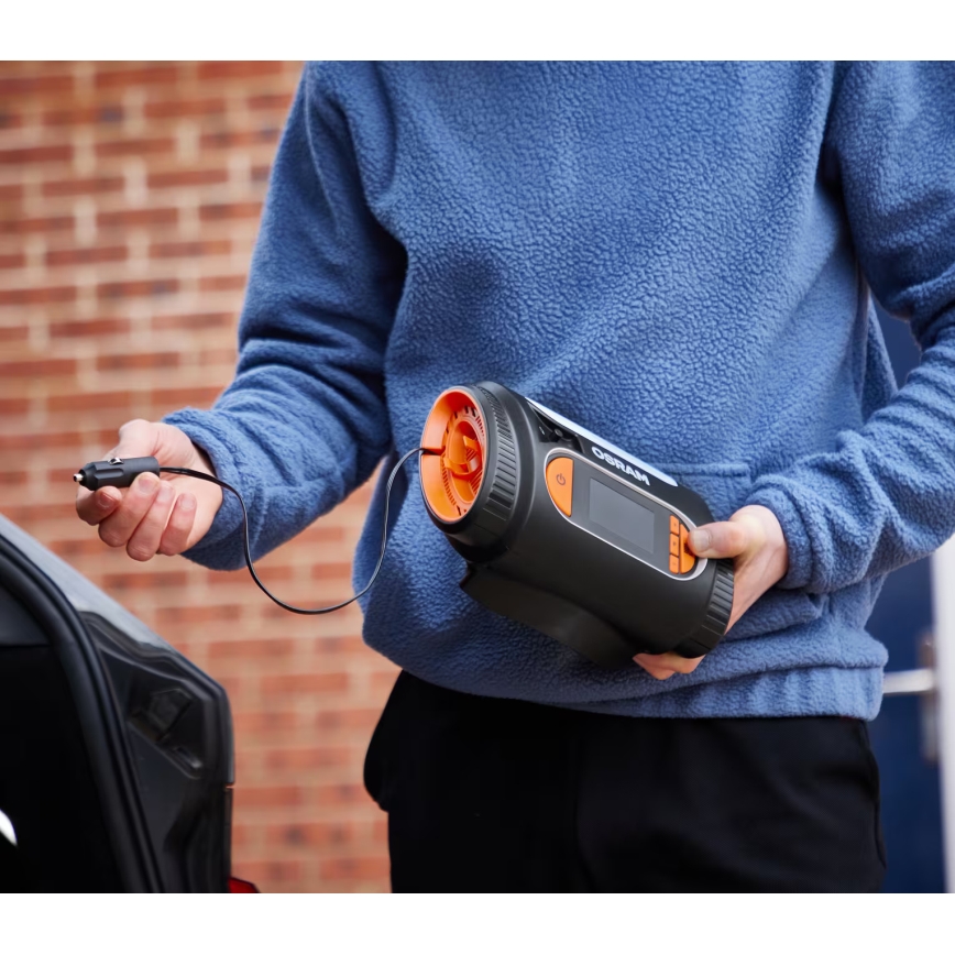 Osram - Digitaalinen renkaan täyttölaite TYREinflate 2120 180W/12V