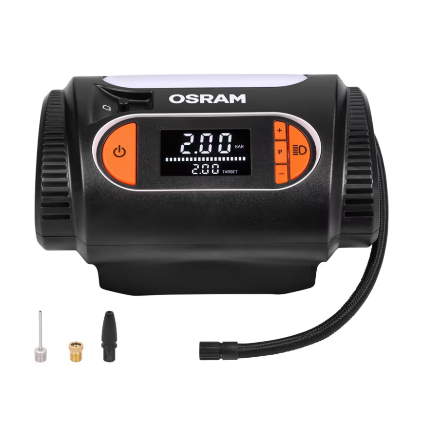 Osram - Digitaalinen renkaan täyttölaite TYREinflate 2120 180W/12V