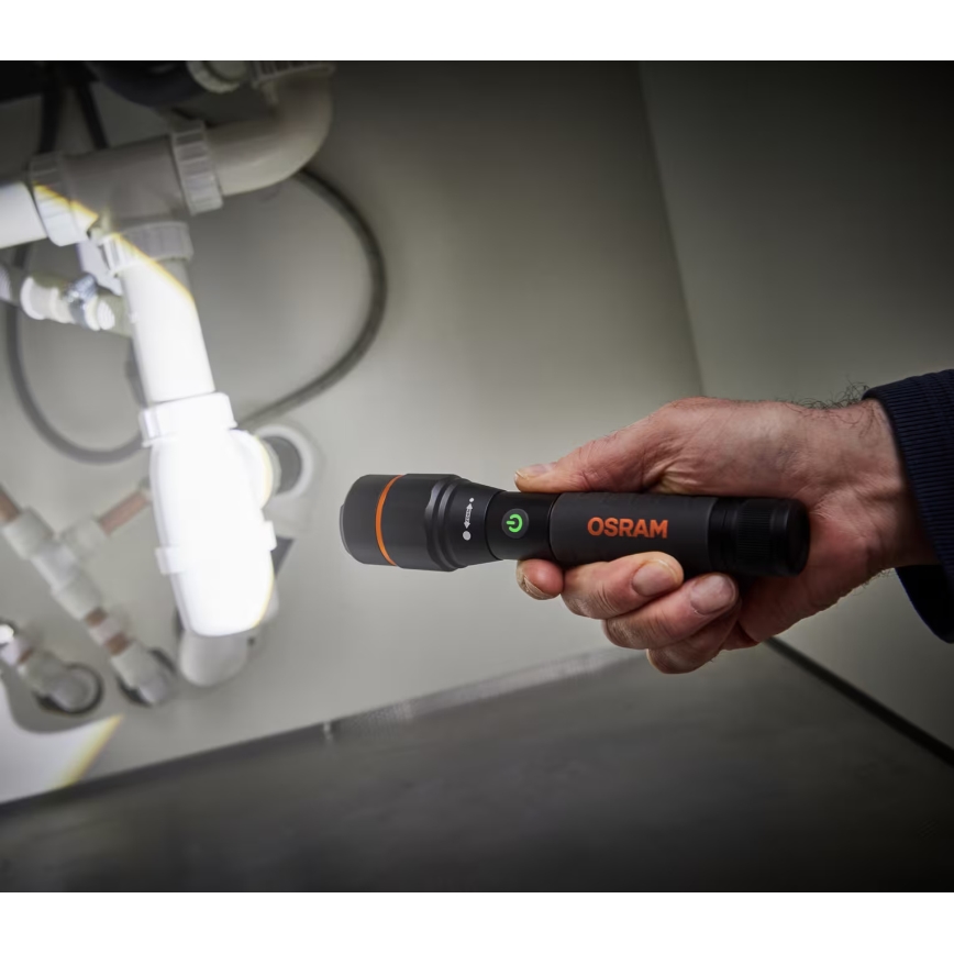 Osram - Himmennettävä ladattava LED-taskulamppu LEDINSPECT PRO TORCH 800 LED/8W/3,7V 2200 mAh IP44