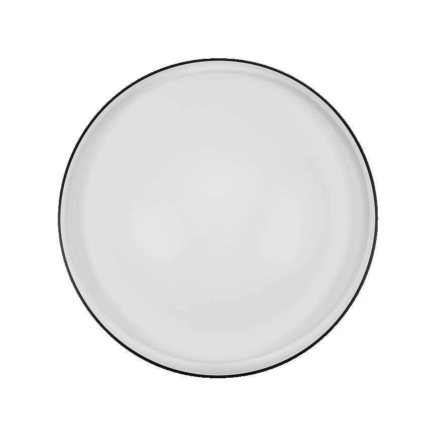 Osram - LED-himmennettävä kattovalaisin ORBIS LIVIA LED/36W/230V, Ø 52 cm, musta/valkoinen