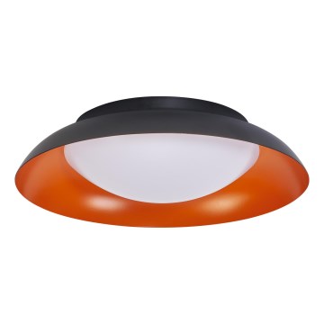 Osram - Himennettävä LED-kattovalaisin ORBIS PLATE LED/35W/230V halkaisija 43 cm oranssi/musta