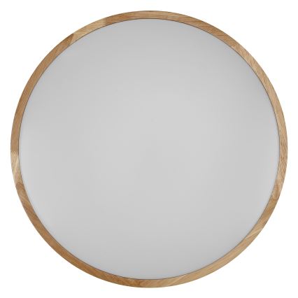 Osram - himmennettävä LED-kattovalaisin ORBIS WOODBURRY LED/24W/230V, halkaisija 39 cm, beige