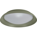 Osram - himennettävä LED-kattovalaisin PLATE LED/45W/230V, halkaisija 48 cm, vihreä