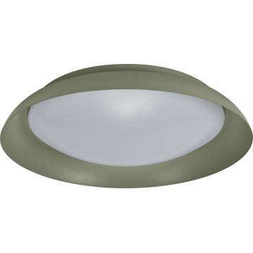 Osram - himennettävä LED-kattovalaisin PLATE LED/45W/230V, halkaisija 48 cm, vihreä