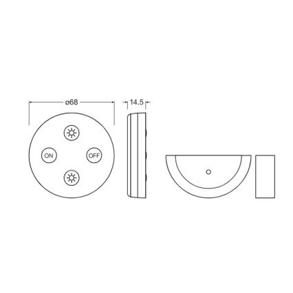 Osram - Himmennettävä LED-nauha FLEX ACOUSTIC 2,6m LED/29W/230V + kaukosäädin
