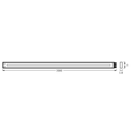 Osram - himennettävä LED-nauha FLEX COB 5m LED/35W/230V 2700-6500K + kaukosäädin