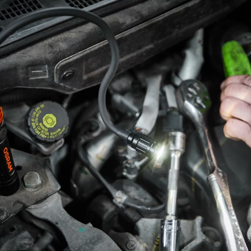 Osram - LED-himmennettävä auton tarkastusvalaisin 3v1 LEDINSPECT LED/5W/5V 4000 mAh