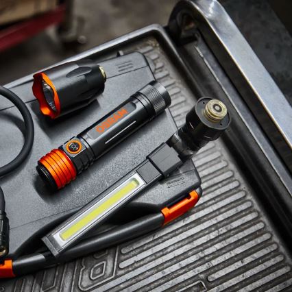 Osram - LED-himmennettävä auton tarkastusvalaisin 3v1 LEDINSPECT LED/5W/5V 4000 mAh