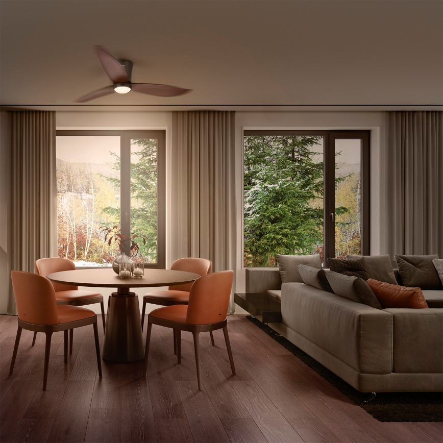 Osram - himmennettävä LED-kattotuuletin FOHN LED/18W/230V 3000/4000/6500K + kaukosäädin