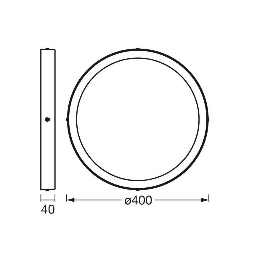 Osram - himmennettävä kattovalaisin SMART+ DOWNLIGHT LED/22W/230V halkaisija 40 cm 3000-6500K Wi-Fi