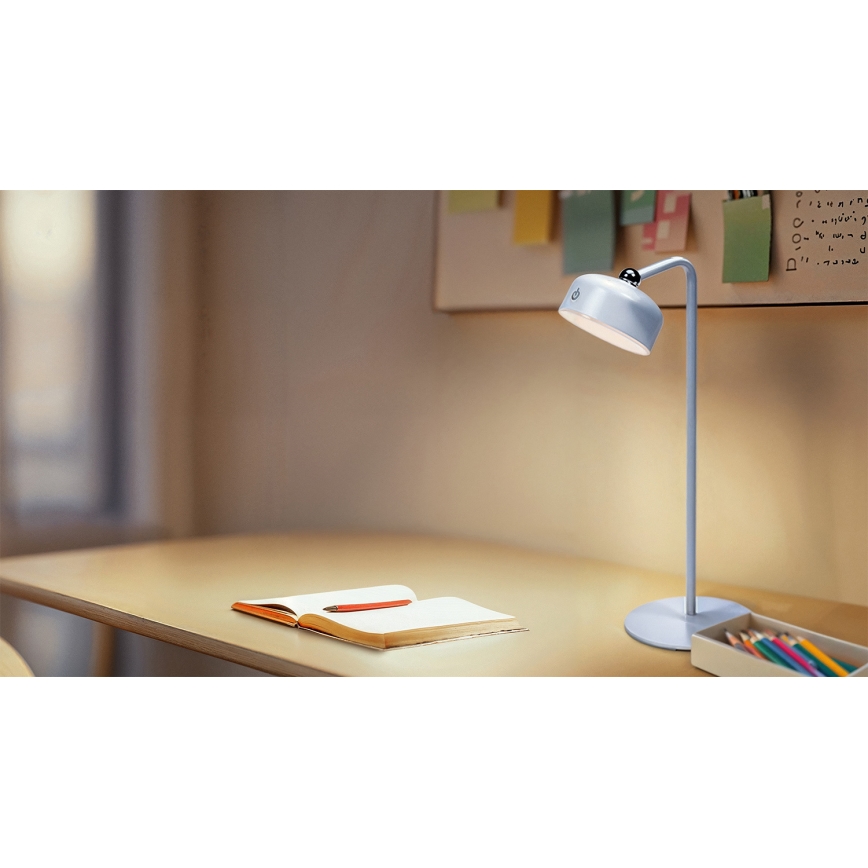 Osram - himmennettävä ladattava LED-pöytävalaisin 3-in-1 DECOR HELPER LED/1,8W/5V valkoinen