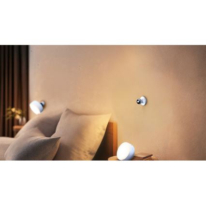 Osram - himmennettävä ladattava LED-pöytävalaisin 3-in-1 DECOR HELPER LED/1,8W/5V valkoinen