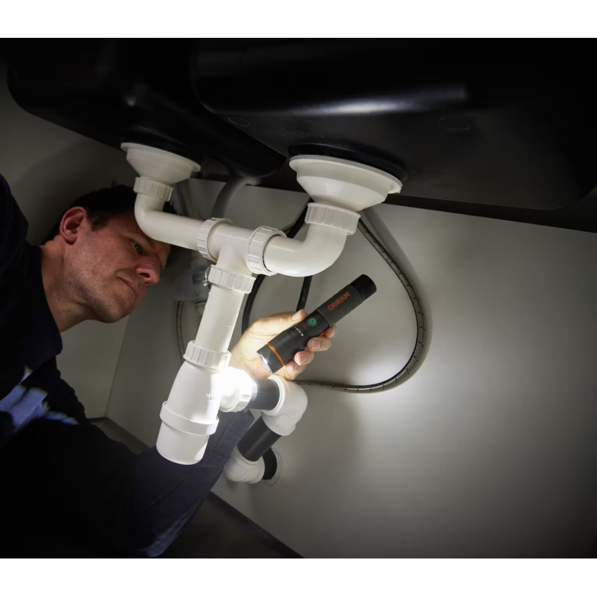 Osram - Himennettävä, ladattava LED-taskulamppu LEDINSPECT PRO TORCH 500 LED/6W/3,7V 2200 mAh IP44