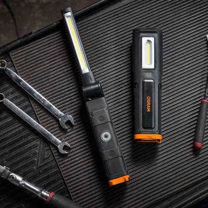 Osram - himmennettävä ladattava LED-tarkastuslamppu LEDINSPECT WIRE-FREE PRO 600 LED/5W/3,7V IP54