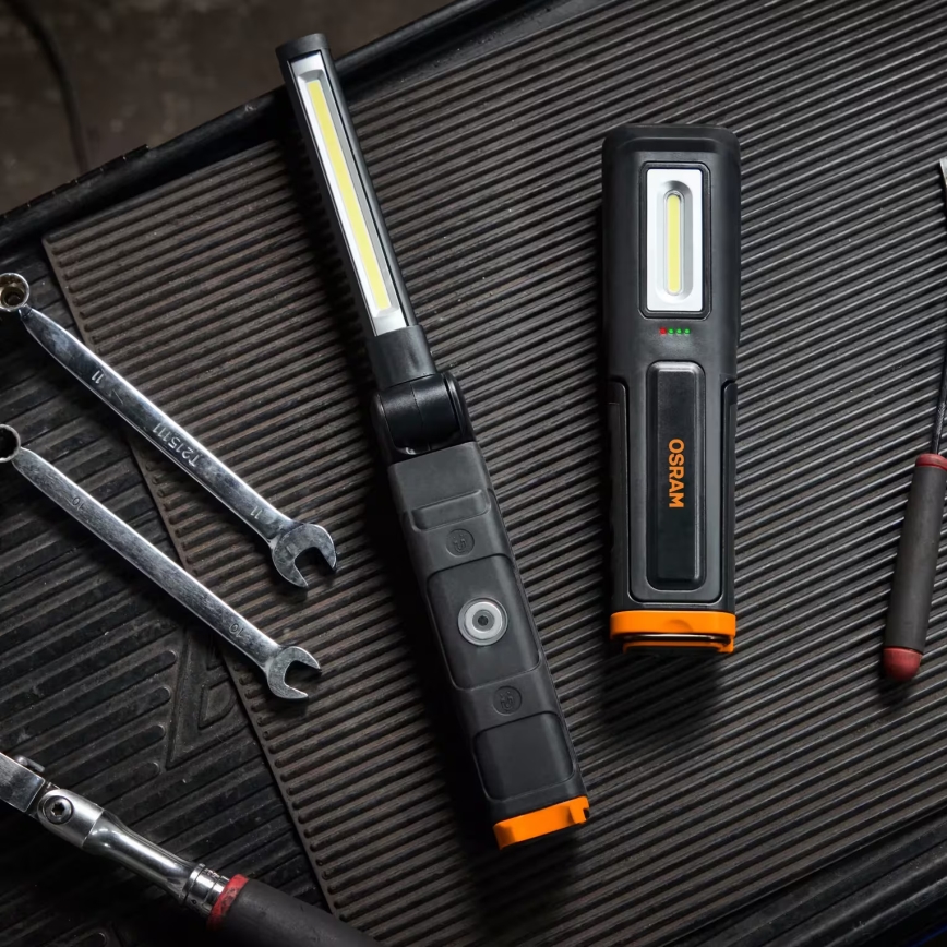 Osram - LED himmennettävä ladattava tarkastusvalaisin LEDINSPECT WIRE-FREE SLIM 600 LED/5W/3,7V IP54 2600 mAh