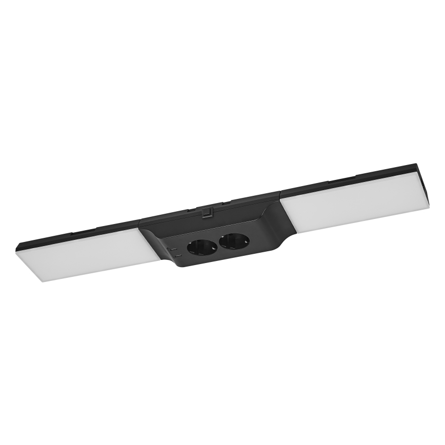 Osram - himmennettävä LED-alakaappivalaisin pistorasioilla UNDERCABINET LED/10W/230V 3000K 54,8 cm musta