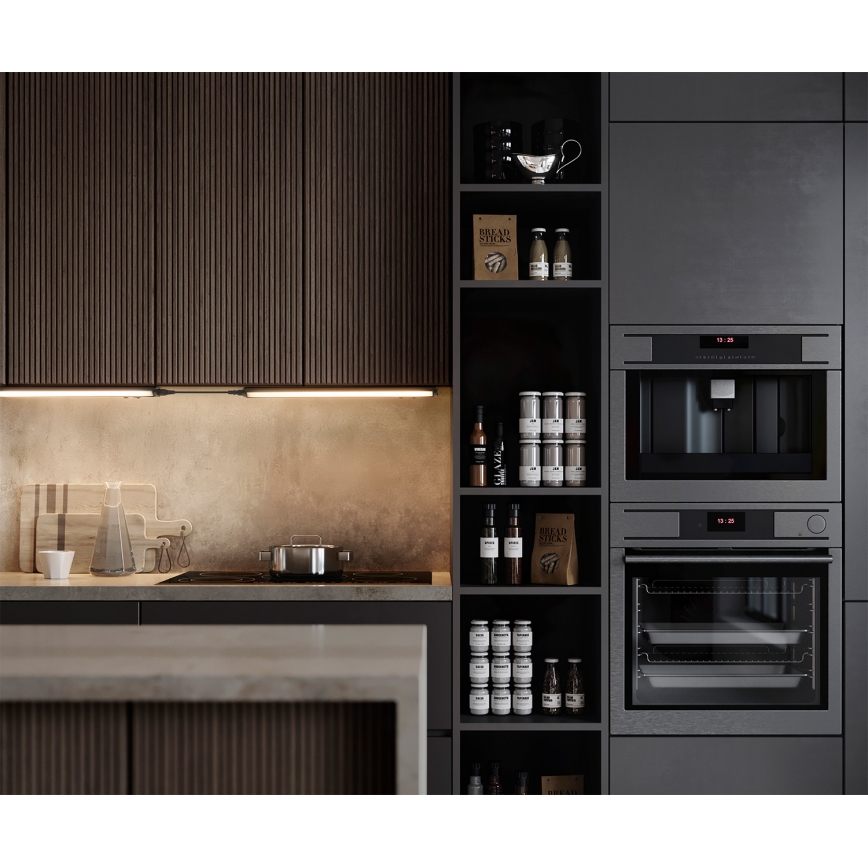 Osram - LED-himennettävä alakaappivalaisin LINEAR TURN LED/10W/230V 3000/4000/6500K 55 cm musta