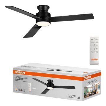 Osram - Himmennettävä LED-kattotuuletin BLADE LED/18W/230V 3000/4000/6000K + kaukosäädin