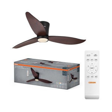 Osram - himmennettävä LED-kattotuuletin FOHN LED/18W/230V 3000/4000/6500K + kaukosäädin