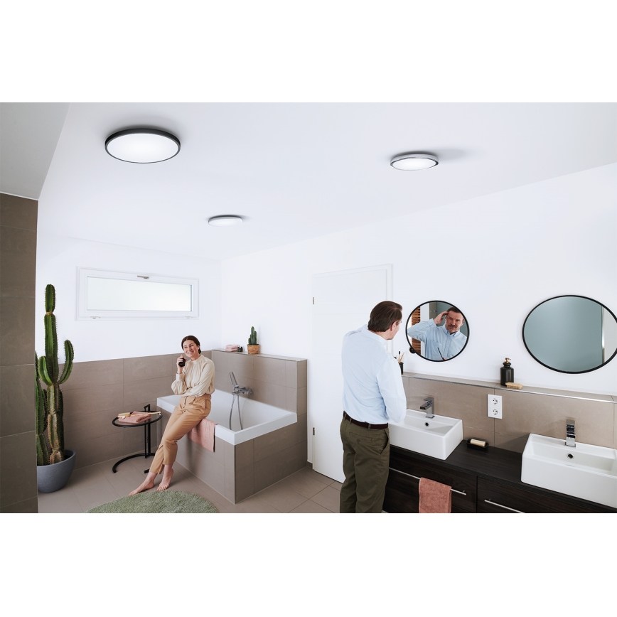 Osram - himmennettävä kylpyhuoneen kattovalaisin SMART+ DISC LED/18W/230V 3000-6500K IP44 Wi-Fi