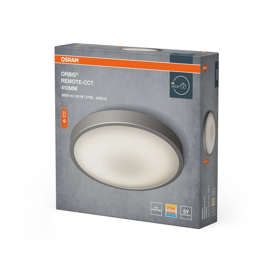 Osram - ORBIS LED/25W/230V himmennettävä kattovalaisin 2700-6500 K halkaisija 41 cm + kaukosäädin