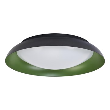 Osram - himmennettävä LED-kattovalaisin ORBIS PLATE LED/45W/230V, halkaisija 48 cm, vihreä/musta