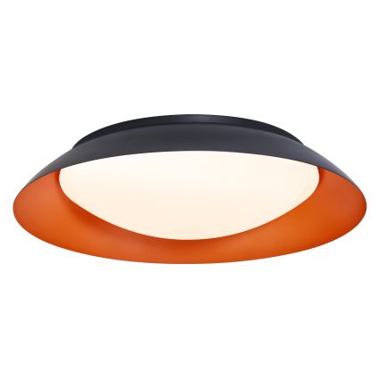 Osram - LED-himennettävä kattovalaisin ORBIS PLATE LED/45W/230V Ø 48 cm oranssi/musta