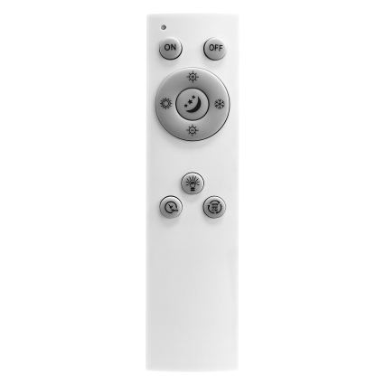 Osram - himmennettävä kylpyhuoneen kattovalaisin PLANON EASYFIX LED/24W/230V 2600-6000K 20x58 cm IP54 musta + kaukosäädin
