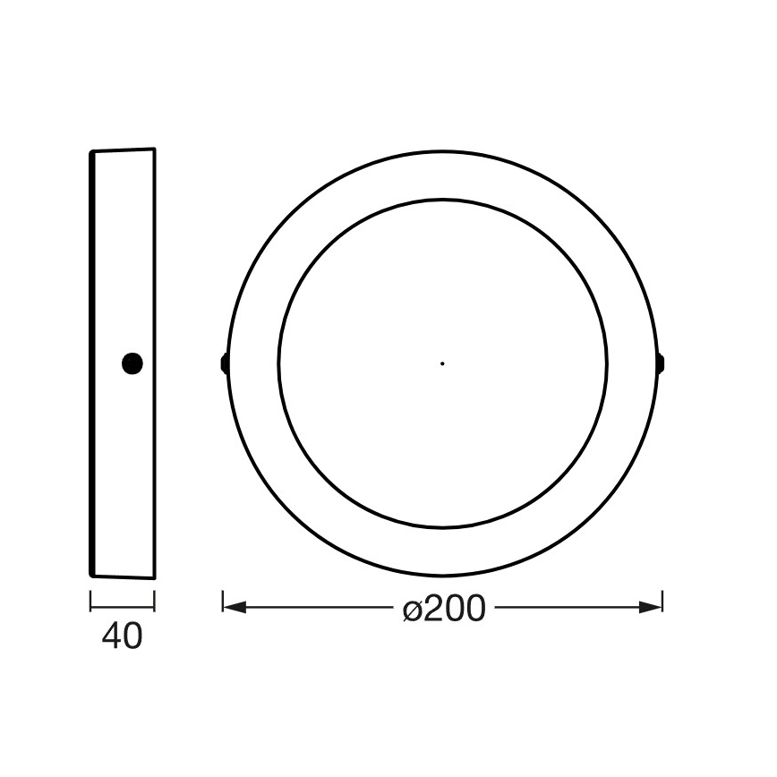 Osram - LED himmennettävä kattovalaisin SMART+ alasvalo LED/12W/230V halkaisija 20 cm 3000-6500K Wi-Fi