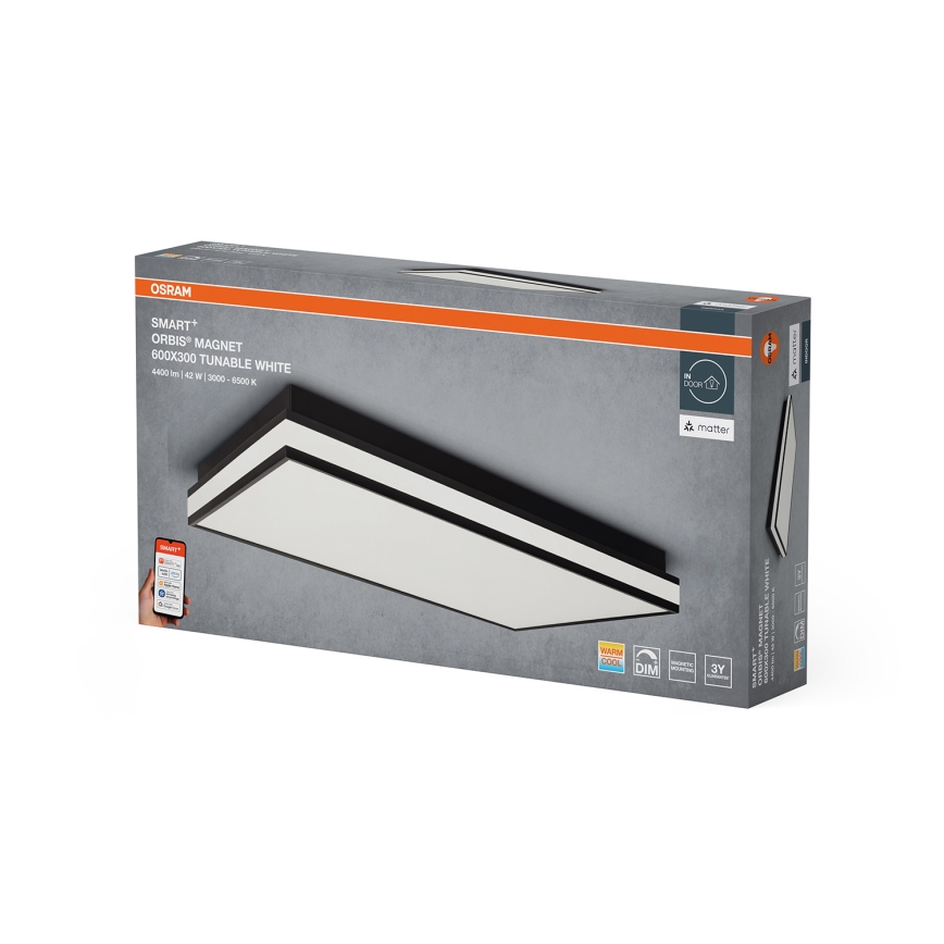 Osram - himmennettävä LED-kattovalaisin SMART+ MAGNET LED/42W/230V 30x60 cm 3000-6500K Wi-Fi
