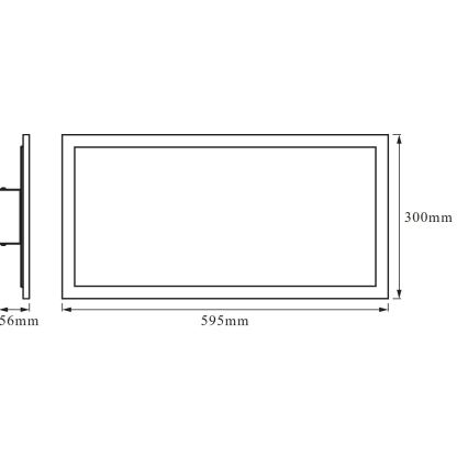Osram - LED-himennettävä kattovalaisin SMART+ PLANON LED/22W/230V 60x30 cm 3000-6500K Wi-Fi