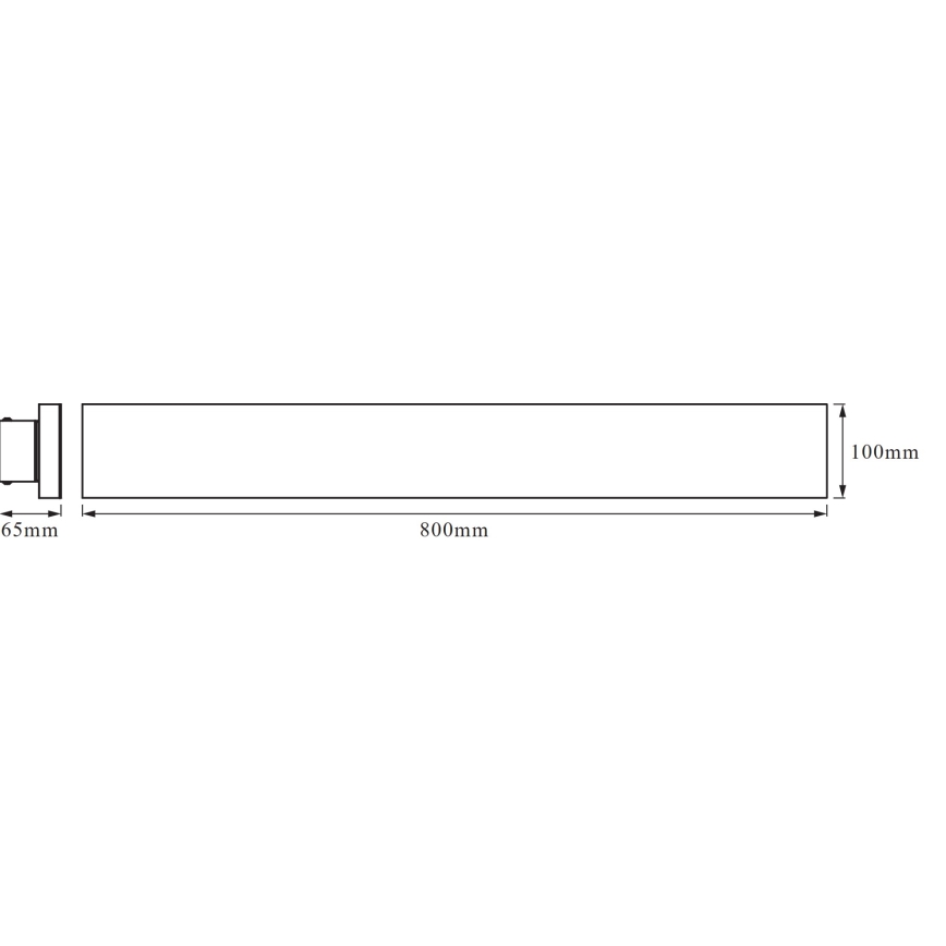 Osram - LED-himmennettävä kattovalaisin SMART+ PLANON LED/27W/230V 80x10 cm 3000-6500K Wi-Fi