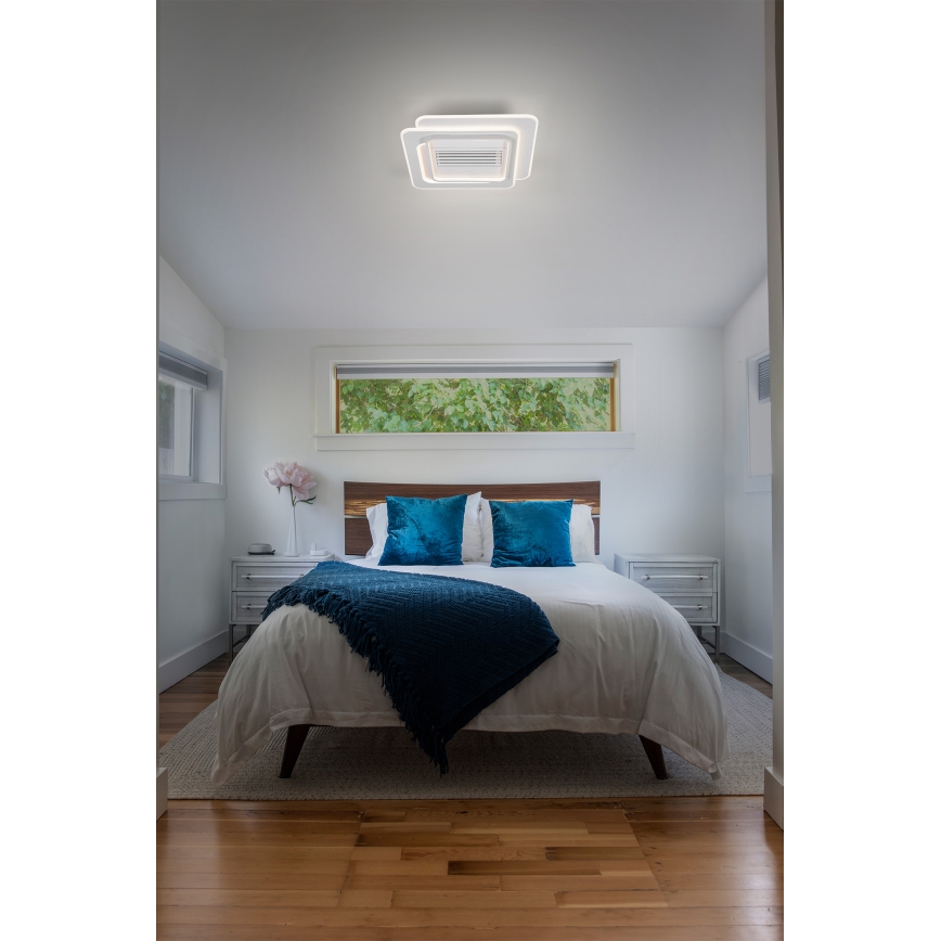Osram - himmennettävä LED-kattovalaisin tuulettimella LED/55W/230V 3000-6500K valkoinen + kaukosäädin
