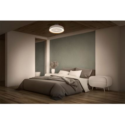 Osram - LED himmennettävä kattovalaisin tuulettimella CEILING FAN LED/49W/230V 2700-6500K valkoinen/kultainen + kaukosäädin