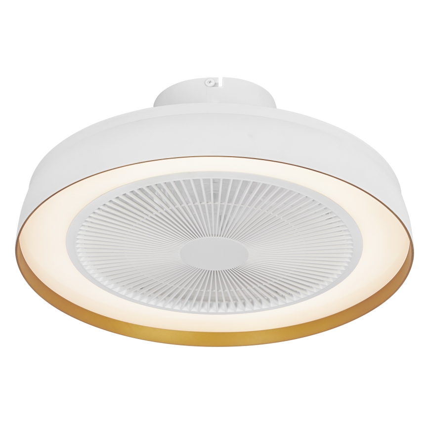 Osram - LED himmennettävä kattovalaisin tuulettimella CEILING FAN LED/49W/230V 2700-6500K valkoinen/kultainen + kaukosäädin