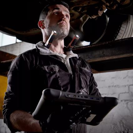 Osram - Himennettävä ladattava kaulavalaisin LEDINSPECT WEARABLE NECKLIGHT LED/1W/3,7V IP54