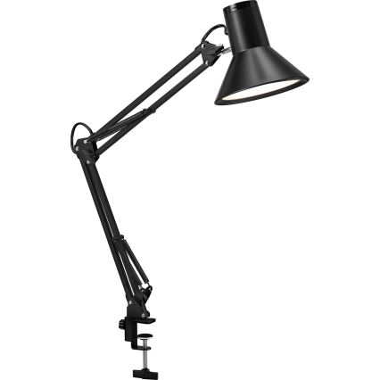 Osram - Himmennettävä LED-pöytälamppu puristikiinnikkeellä OFFICE LINE LED/9W/230V 3000K musta