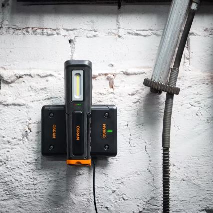 Osram - himmennettävä ladattava tarkastusvalaisin LEDINSPECT WIRE-FREE PRO 600 LED/5W/3,7V IP54 2600 mAh