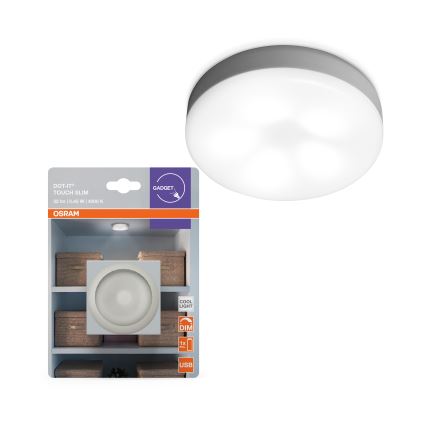 Osram - himmennettävä LED-opastusvalaisin DOT-IT LED/0,45W/5V 500 mAh valkoinen